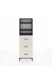 Arges Dolap 3 Raflı 3 Çekmeceli 60x30x182 - S23M052V4A