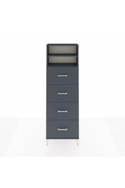 Arges Dolap 2 Raflı 4 Çekmeceli 60x30x182 - S23M053V5A