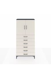 Arges Dolap 2 Raflı 6 Çekmeceli 2 Kapaklı 88x30x182 - S24M003V4A