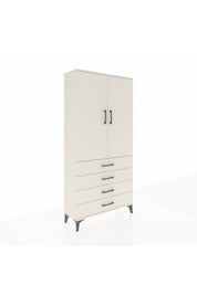 Arges Dolap 3 Raflı 4 Çekmeceli 2 Kapaklı 88x30x182 - S24M005V1A