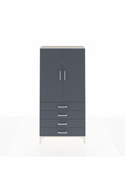 Arges Dolap 3 Raflı 4 Çekmeceli 2 Kapaklı 88x30x182 - S24M005V2A