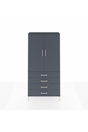 Arges Dolap 3 Raflı 4 Çekmeceli 2 Kapaklı 88x30x182 - S24M005V5A