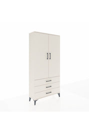 Arges Dolap 3 Raflı 3 Çekmeceli 2 Kapaklı 88x30x182 - S24M006V1A