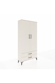 Arges Dolap 4 Raflı 2 Çekmeceli 2 Kapaklı 88x30x182 - S24M007V1A