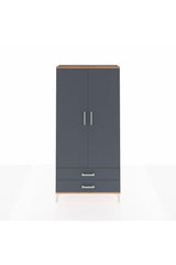 Arges Dolap 4 Raflı 2 Çekmeceli 2 Kapaklı 88x30x182