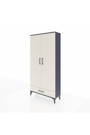 Arges Dolap 5 Raflı Tek Çekmeceli 2 Kapaklı 88x30x182 - S24M008V4A