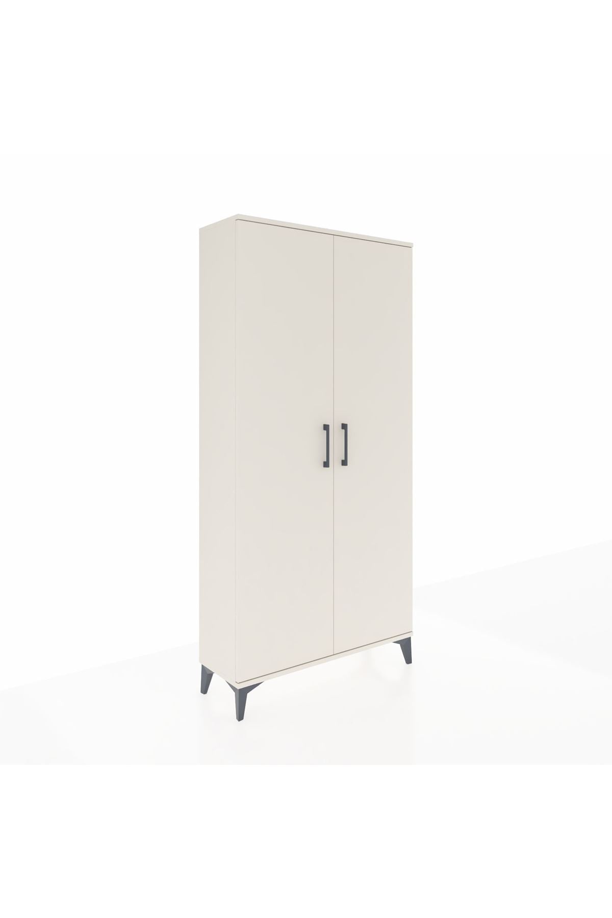Arges Dolap 4 Raflı 2 Kapaklı 88x30x182 - S24M009V1A