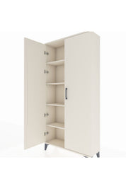 Arges Dolap 4 Raflı 2 Kapaklı 88x30x182 - S24M009V1A