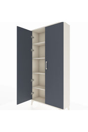 Arges Dolap 4 Raflı 2 Kapaklı 88x30x182 - S24M009V2A
