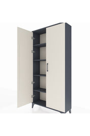 Arges Dolap 4 Raflı 2 Kapaklı 88x30x182 - S24M009V4A