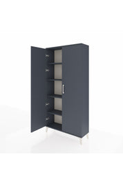Arges Dolap 4 Raflı 2 Kapaklı 88x30x182 - S24M009V5A