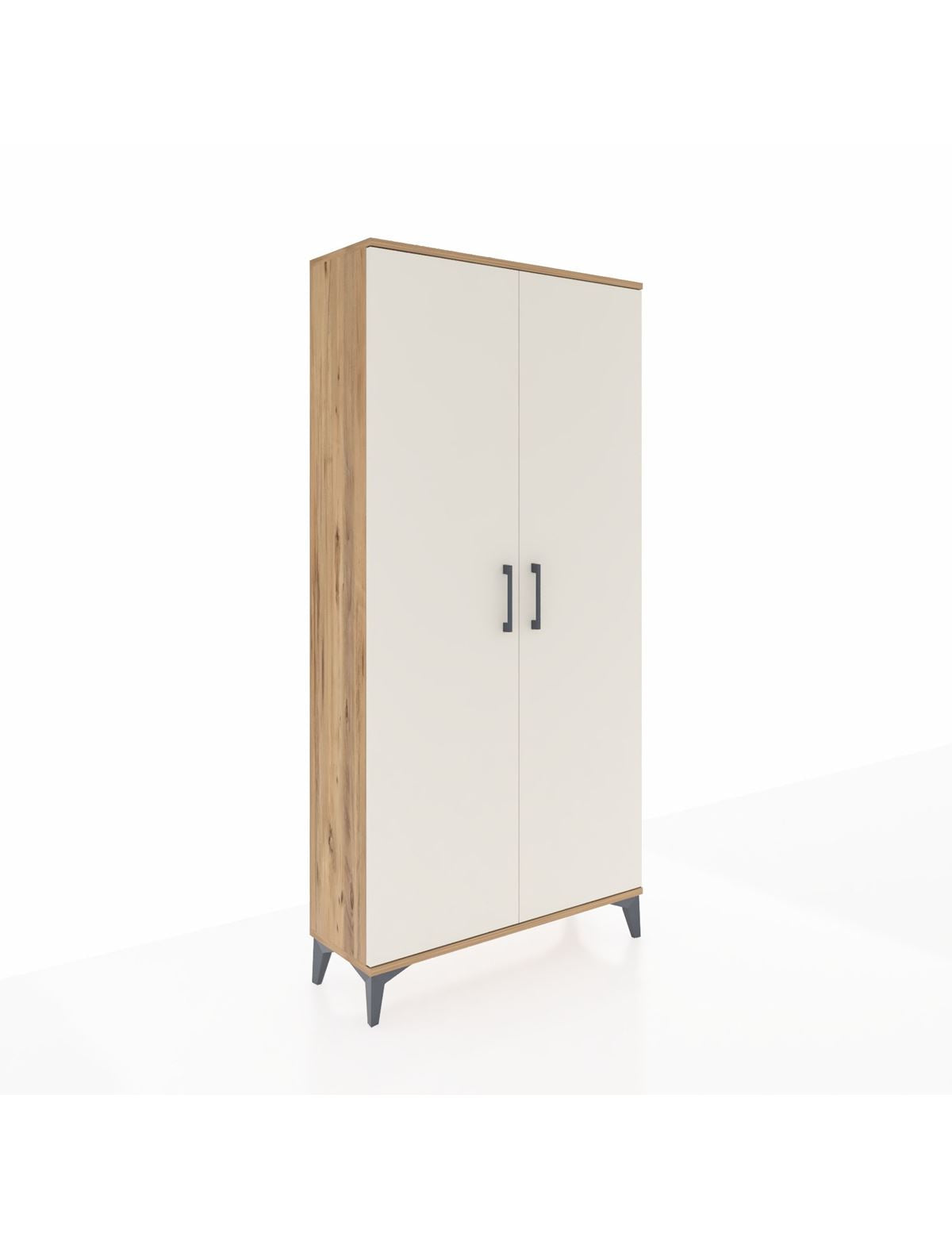 Arges Dolap 4 Raflı 2 Kapaklı 88x30x182 - S24M009V7A
