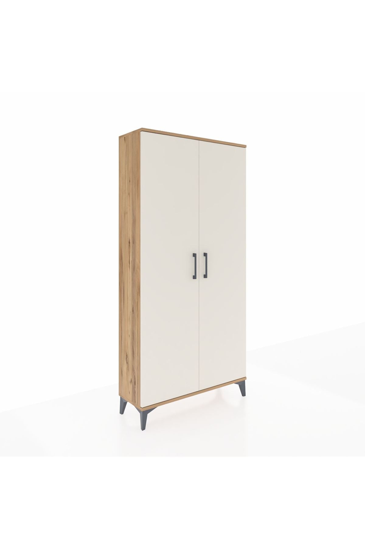 Arges Dolap 4 Raflı 2 Kapaklı 88x30x182 - S24M009V7A