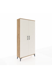 Arges Dolap 4 Raflı 2 Kapaklı 88x30x182 - S24M009V7A