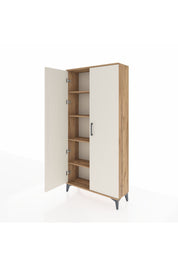 Arges Dolap 4 Raflı 2 Kapaklı 88x30x182 - S24M009V7A