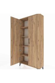 Arges Dolap 4 Raflı 2 Kapaklı 88x30x182 - S24M009V9A