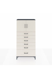 Arges Dolap 2 Raflı 6 Çekmeceli 2 Kapaklı 88x30x182 - S24M011V4A