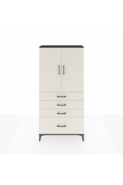 Arges Dolap 3 Raflı 4 Çekmeceli 2 Kapaklı 88x30x182 - S24M013V4A