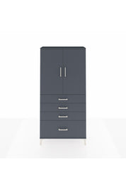 Arges Dolap 3 Raflı 4 Çekmeceli 2 Kapaklı 88x30x182 - S24M013V5A