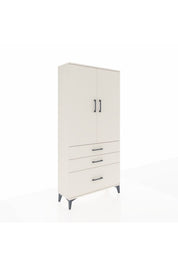 Arges Dolap 3 Raflı 3 Çekmeceli 2 Kapaklı 88x30x182 - S24M014V1A