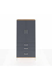 Arges Dolap 3 Raflı 3 Çekmeceli 2 Kapaklı 88x30x182 - S24M014V8A