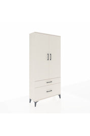 Arges Dolap 4 Raflı 2 Çekmeceli 2 Kapaklı 88x30x182 - S24M015V1A