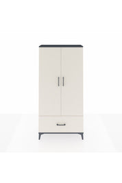 Arges Dolap 4 Raflı Tek Çekmeceli 2 Kapaklı 88x30x182 - S24M016V4A