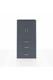 Arges Dolap 3 Raflı 3 Çekmeceli 2 Kapaklı 88x30x182 - S24M020V5A