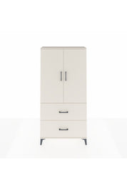 Arges Dolap 3 Raflı 2 Çekmeceli 2 Kapaklı 88x30x182 - S24M021V1A
