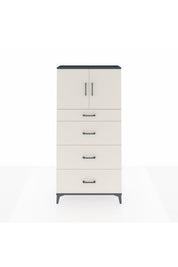 Arges Dolap 2 Raflı 4 Çekmeceli 2 Kapaklı 88x30x182 - S24M023V4A