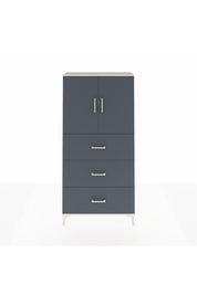Arges Dolap 2 Raflı 3 Çekmeceli 2 Kapaklı 88x30x182 - S24M024V2A