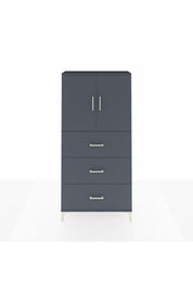 Arges Dolap 2 Raflı 3 Çekmeceli 2 Kapaklı 88x30x182 - S24M024V5A