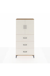 Arges Dolap 2 Raflı 3 Çekmeceli 2 Kapaklı 88x30x182 - S24M024V7A