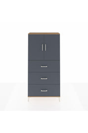 Arges Dolap 2 Raflı 3 Çekmeceli 2 Kapaklı 88x30x182 - S24M024V8A