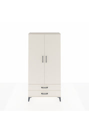 Arges Dolap Tek Raflı 2 Çekmeceli Tek Askılı 88x30x182 - S24M029V1A