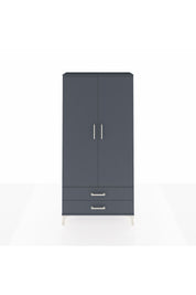 Arges Dolap Tek Raflı 2 Çekmeceli Tek Askılı 88x30x182 - S24M029V5A