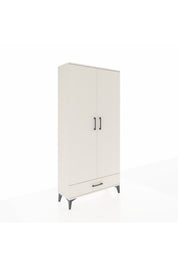 Arges Dolap Tek Raflı Tek Çekmeceli Tek Askılı 88x30x182 - S24M030V1A