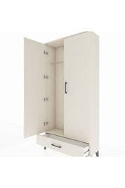 Arges Dolap Tek Raflı Tek Çekmeceli Tek Askılı 88x30x182 - S24M030V1A