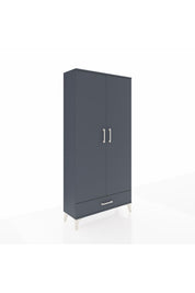 Arges Dolap Tek Raflı Tek Çekmeceli Tek Askılı 88x30x182 - S24M030V5A