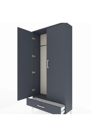 Arges Dolap Tek Raflı Tek Çekmeceli Tek Askılı 88x30x182 - S24M030V5A