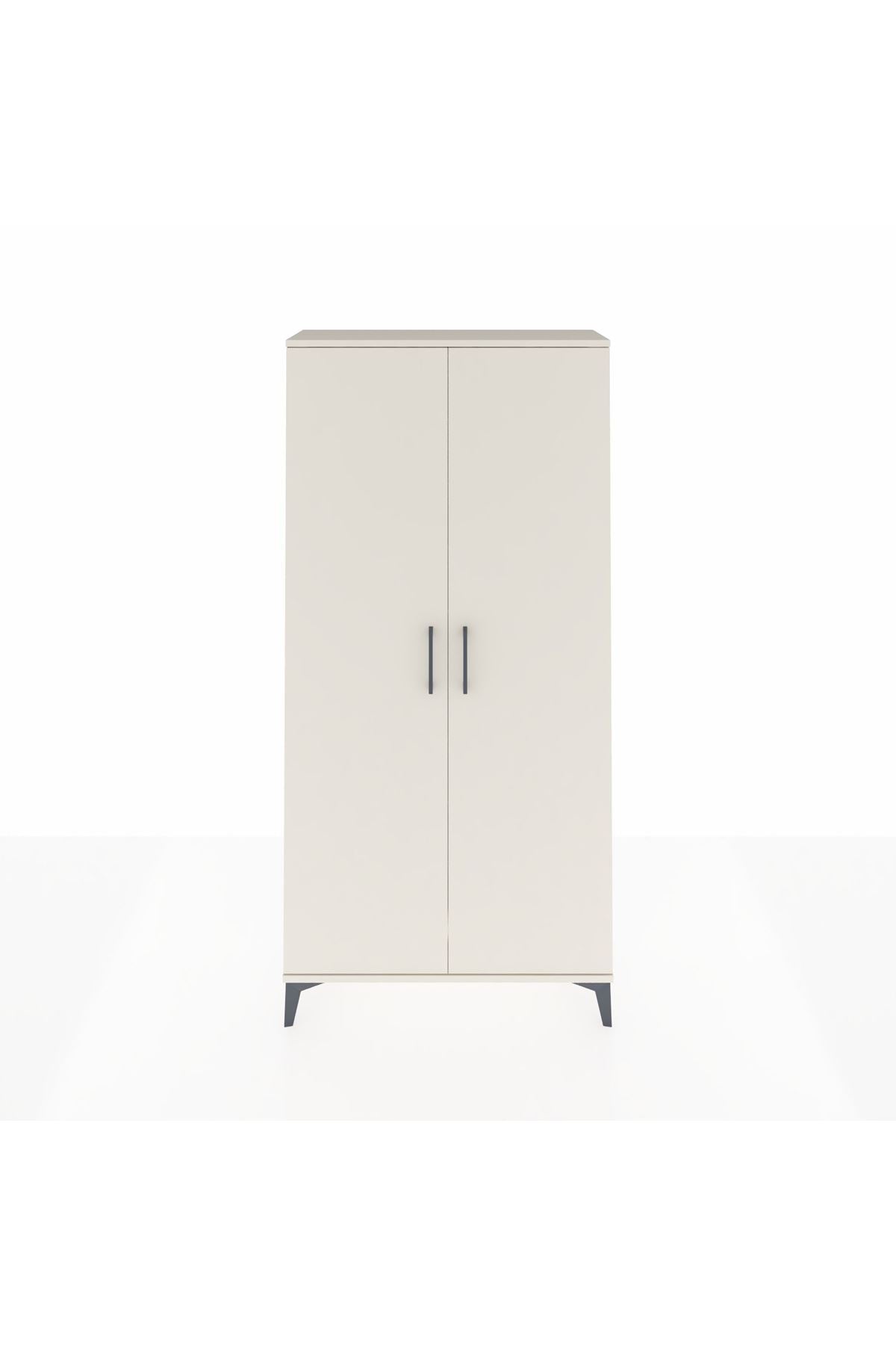 Arges Dolap 2 Kapaklı Tek Askılı 88x30x182 - S24M031V1A