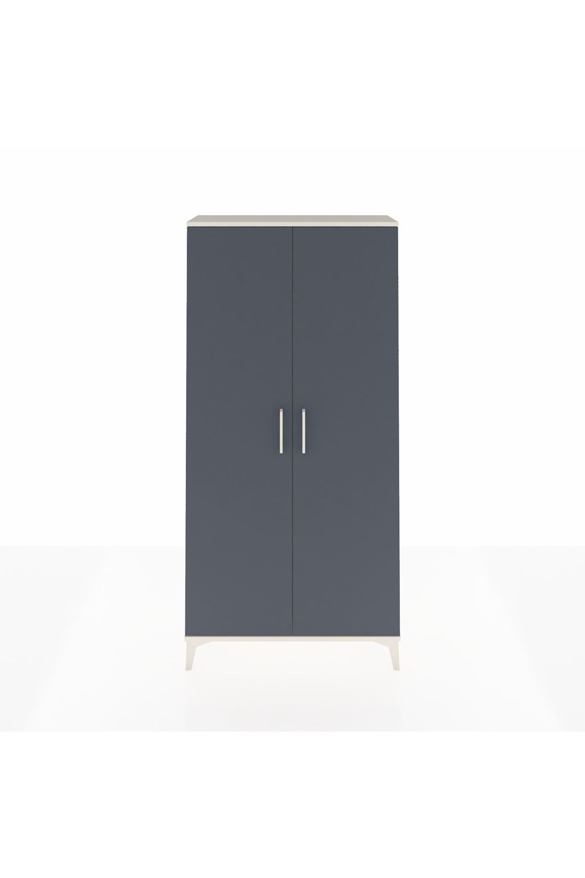 Arges Dolap 2 Kapaklı Tek Askılı 88x30x182 - S24M031V2A