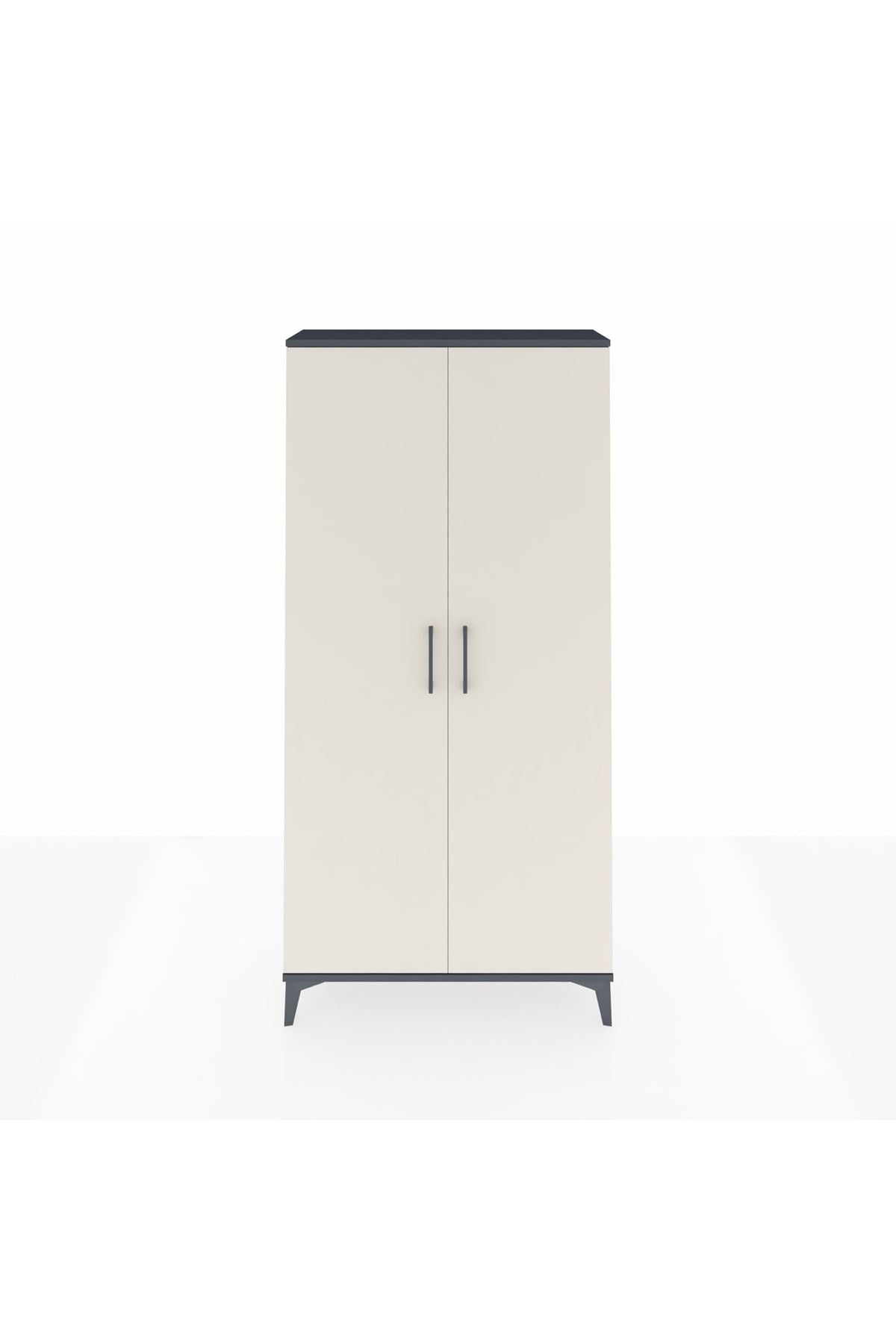 Arges Dolap 2 Kapaklı Tek Askılı 88x30x182 - S24M031V4A