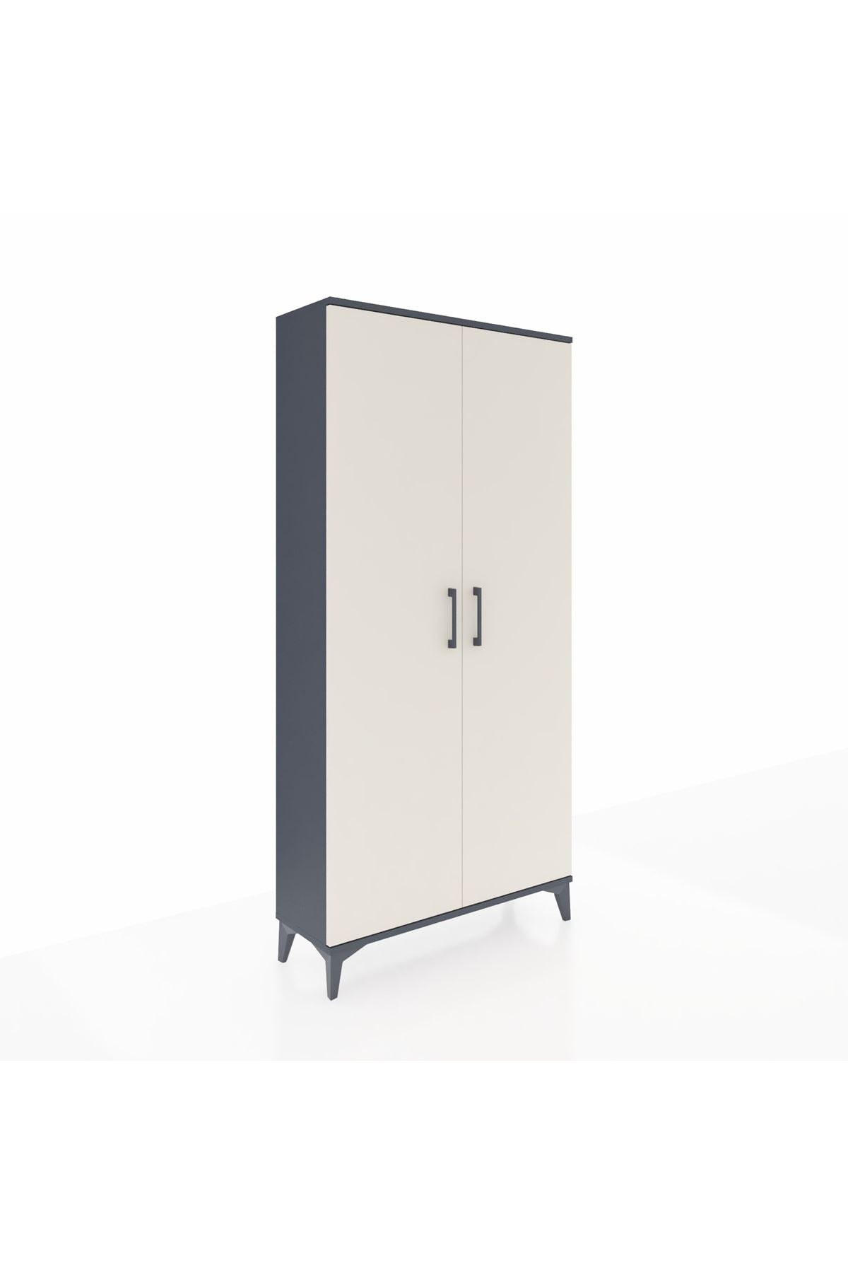 Arges Dolap 2 Kapaklı Tek Askılı 88x30x182 - S24M031V4A