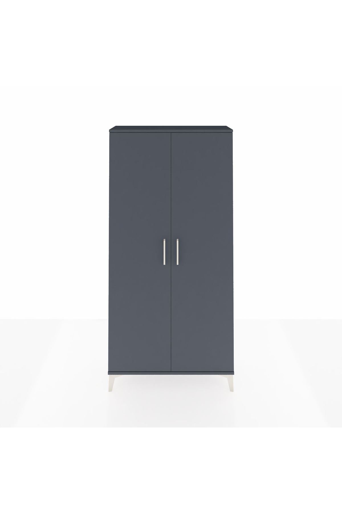 Arges Dolap 2 Kapaklı Tek Askılı 88x30x182 - S24M031V5A