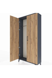 Arges Dolap 2 Kapaklı Tek Askılı 88x30x182 - S24M031V6A