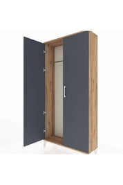 Arges Dolap 2 Kapaklı Tek Askılı 88x30x182 - S24M031V8A