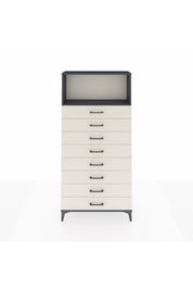 Arges Dolap Tek Raflı 8 Çekmeceli 88x30x182 - S24M032V4A