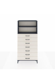 Arges Dolap 2 Raflı 7 Çekmeceli 88x30x182 - S24M033V4A