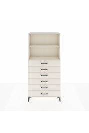 Arges Dolap 2 Raflı 6 Çekmeceli 88x30x182 - S24M034V1A